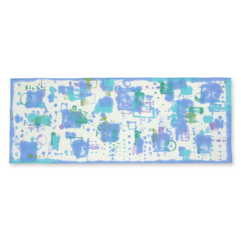 ひよこまめ手染め手ぬぐい